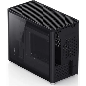  Корпус Jonsbo D30 Black без БП, боковая панель из закаленного стекла, mini-ITX, micro-ATX, черный 