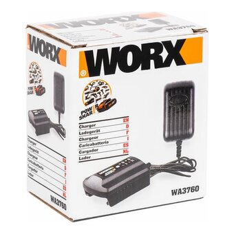  Зарядное устройство WORX WA3760 20В, 0,4A 