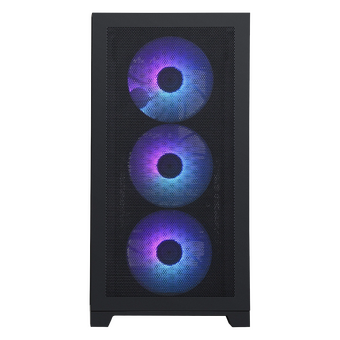  Корпус HAFF Glory Mini Black (mATX, без БП, 1хUSB3.0, 2хUSB2.0, 1хType-C) 