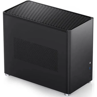  Корпус Jonsbo D30 Black без БП, боковая панель из закаленного стекла, mini-ITX, micro-ATX, черный 