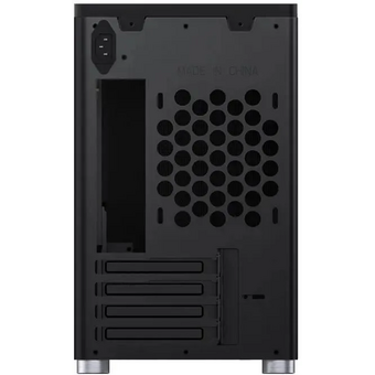 Корпус Jonsbo D30 Black без БП, боковая панель из закаленного стекла, mini-ITX, micro-ATX, черный 