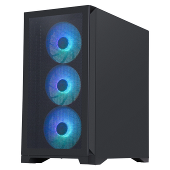  Корпус HAFF Glory Mini Black (mATX, без БП, 1хUSB3.0, 2хUSB2.0, 1хType-C) 