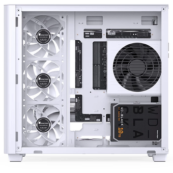  Корпус JONSBO TK-3 White без БП ATX БП, mini-ITX, micro-ATX, белый 