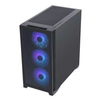  Корпус HAFF Glory Mini Black (mATX, без БП, 1хUSB3.0, 2хUSB2.0, 1хType-C) 