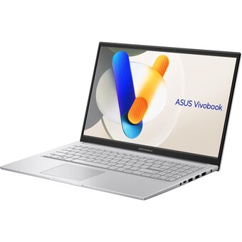  Ноутбук ASUS X1504ZA-BQ1373 (90NB1022-M020P0) 15.6"/FHD/IPS/250N/60Hz/i3-1215U/8GB/SSD512GB/Intel UHD/DOS/Cool Silver 