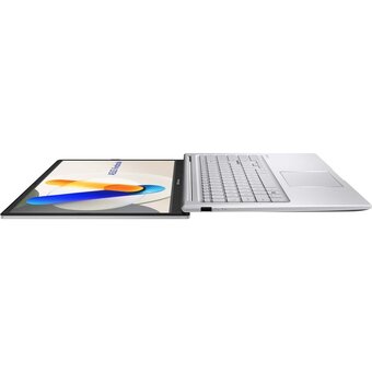  Ноутбук ASUS X1504ZA-BQ1373 (90NB1022-M020P0) 15.6"/FHD/IPS/250N/60Hz/i3-1215U/8GB/SSD512GB/Intel UHD/DOS/Cool Silver 