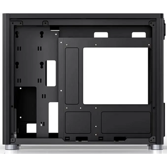  Корпус Jonsbo D30 Black без БП, боковая панель из закаленного стекла, mini-ITX, micro-ATX, черный 