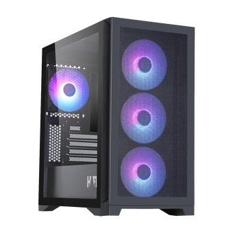 Корпус HAFF Glory Mini Black (mATX, без БП, 1хUSB3.0, 2хUSB2.0, 1хType-C) 