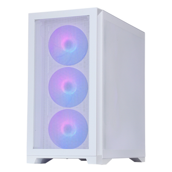  Корпус HAFF Glory Mini Air White (mATX, без БП, 1хUSB3.0, 2хUSB2.0, 1хType-C) 