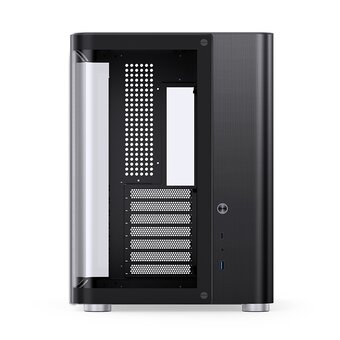  Корпус JONSBO TK-2 Black без БП ATX БП, mini-ITX, micro-ATX, черный 