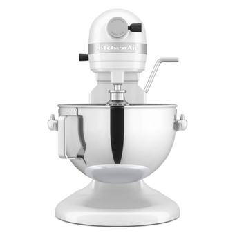  Миксер KitchenAid Heavy Duty 5KSM55SXXEWH белый 