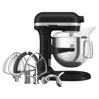  Миксер KitchenAid Artisan 5KSM70SHXEBM черный матовый 