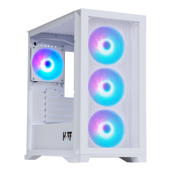  Корпус HAFF Glory Mini Air White (mATX, без БП, 1хUSB3.0, 2хUSB2.0, 1хType-C) 