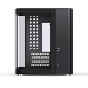  Корпус Jonsbo TK-1 2.0 Black без БП, mini-ITX, micro-ATX, черный 