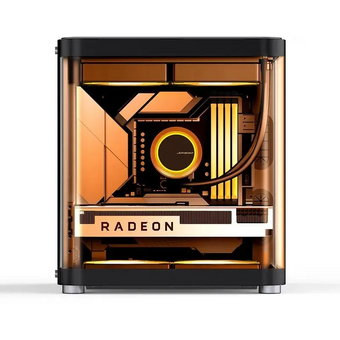  Корпус Jonsbo TK-1 2.0 Black без БП, mini-ITX, micro-ATX, черный 