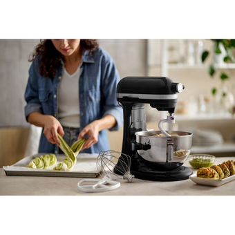  Миксер KitchenAid Heavy Duty 5KSM55SXXEOB черный 