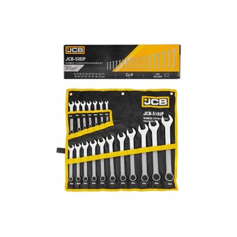  Набор ключей комбинированных JCB JCB-5181P(57164) 18пр. 