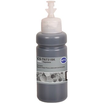  Чернила Cactus CS-T6731BK 673 черный 70мл для Epson Inkjet Photo L800/L801/L810/L850 