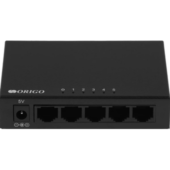  Коммутатор неуправляемый Origo OS2205/A1A 5x1Гбит/с 