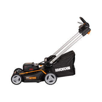  Газонокосилка аккумуляторная WORX WG748E с АКБ и ЗУ 