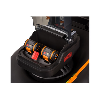  Газонокосилка аккумуляторная WORX WG748E с АКБ и ЗУ 