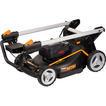  Газонокосилка аккумуляторная WORX WG748E с АКБ и ЗУ 