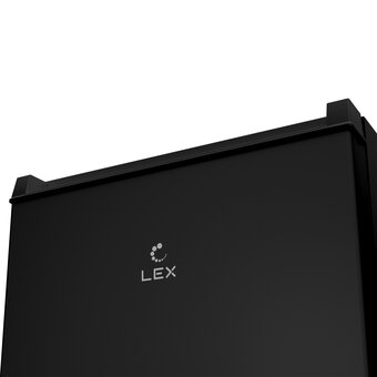  Холодильник LEX LSD100BL черный 