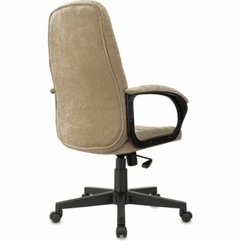  Кресло руководителя Бюрократ CH 002 Fabric песочный Light-21 крестов. пластик 