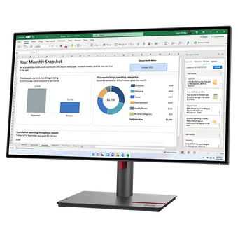  Монитор Lenovo ThinkVision P27h-30 (63A1GAT1UK) черный 