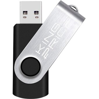  USB-флешка KingPrice KPFD2 KPFD2A016ABK 16GB USB2.0 черный 