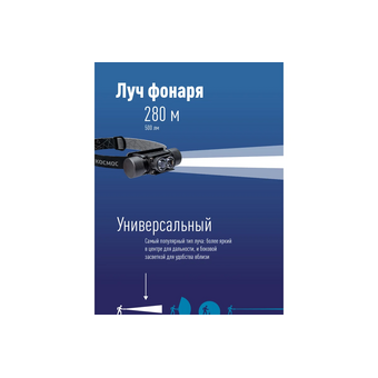  Фонарь КОСМОС KOS501Lit 