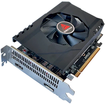  Видеокарта Biostar AMD Radeon RX 6400 VA6406RA46 4ГБ GDDR6, Ret 