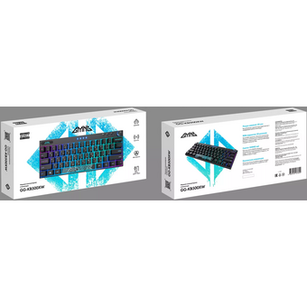  Клавиатура GMNG GG-KB500XW механическая черный 