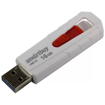  USB-флешка SMARTBUY SB16GBIR-W3 16GB USB3.0 Iron White/Red 