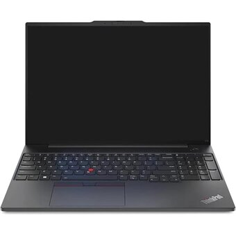  Ноутбук Lenovo ThinkPad E16 G2 (21M5S03A00) 16", IPS, AMD Ryzen 5 7535U 2.9ГГц, 6-ядерный, 16ГБ 512ГБ SSD, AMD Radeon, без ОС, черный 