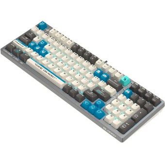  Клавиатура A4Tech Bloody S98 Pixels Blue темно-серый/бежевый USB for gamer LED 