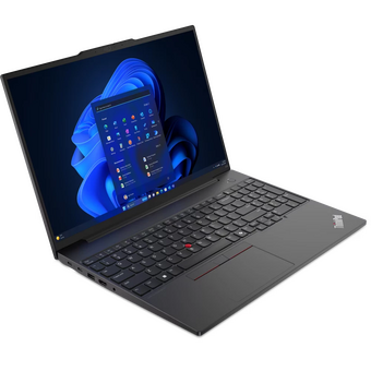  Ноутбук Lenovo ThinkPad E16 G2 (21M5S03A00) 16", IPS, AMD Ryzen 5 7535U 2.9ГГц, 6-ядерный, 16ГБ 512ГБ SSD, AMD Radeon, без ОС, черный 