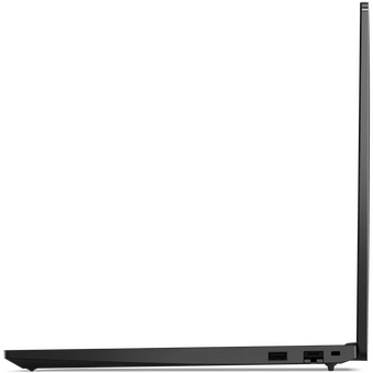  Ноутбук Lenovo ThinkPad E16 G2 (21M5S03A00) 16", IPS, AMD Ryzen 5 7535U 2.9ГГц, 6-ядерный, 16ГБ 512ГБ SSD, AMD Radeon, без ОС, черный 