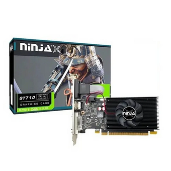  Видеокарта Ninja (Sinotex) GT710 4G NF71NP043F DDR3 64BIT DVI HDMI VGA 1Fan RTL 