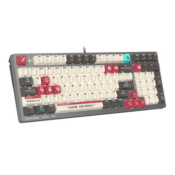  Клавиатура A4Tech Bloody S98 Pixels Red темно-серый/бежевый USB for gamer LED 