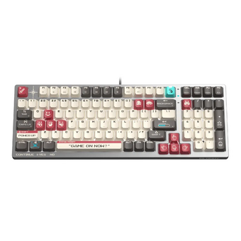  Клавиатура A4Tech Bloody S98 Pixels Red темно-серый/бежевый USB for gamer LED 