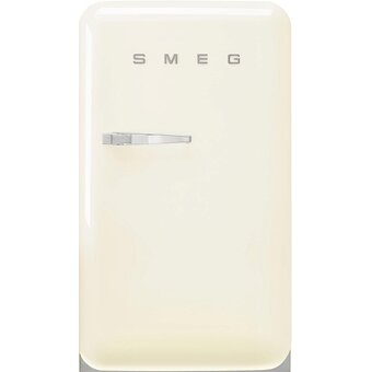  Холодильник SMEG FAB10RCR6 отдельностоящий, однодверный, LED подсветка, внутренняя морозильная камера, электромеханический контроль температуры, станд 