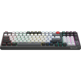  Клавиатура A4Tech Bloody WS98 черный/серый USB for gamer LED 