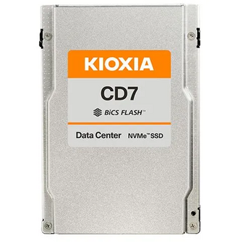  SSD KIOXIA CD7-R (KCD71RUG3T84) 2,5"(SFF/U.2), 3840GB, NVMe 1.4/PCIe 4.0 1x4, R6650/W3200MB/s, IOPS(R4K) 1100K/180K, MTTF 2,5M, 1DWPD/5Y 