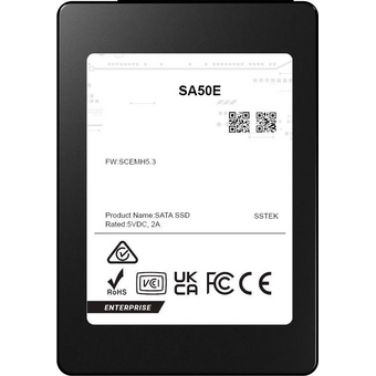  SSD PHISON SA50E (S1201K00960GE021T2800) 960GB SATA 2.5" 3D TLC R530/W500MB/s (98/77 KIOPS) 3DWPD, 1 year, OEM 
