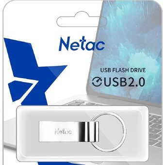  USB-флешка Netac NT03U275N-004G-20SL металлическая 