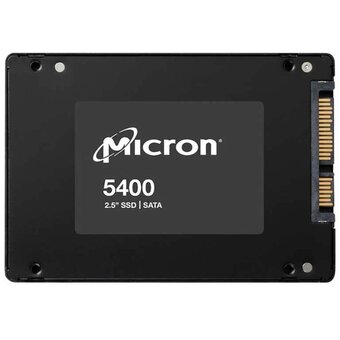  SSD Micron 5400Pro (MTFDDAK960TGA-1BC1ZABYY) 960GB SATA 2.5" 3D TLC R540/W520MB/s MTTF 3М 95000/33000 IOPS 1.5 DWPD, 1 year, OEM 