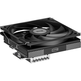  Кулер PcCooler RC600-67 (125W, 4-pin PWM, 67.5mm, Al, 4x6mm, 1x120mm, 62.5CFM, 32.5dBA, 2300RPM, S 1851/1700/1200/115X, AM5/AM4, black) 