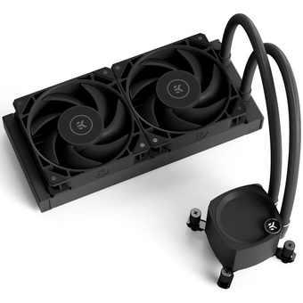  СВО EKWB EK-Nucleus AIO CR240 Dark (3831109900185) (240mm, Black, ARGB/ Fans 2x120mm, 72CFM, 36dBA, 2300RPM) 