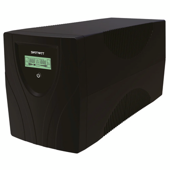  ИБП Smartwatt Uni Pro LCD 1000 700Вт 1000ВА черный 